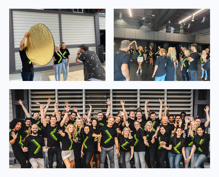 Xref team celebration