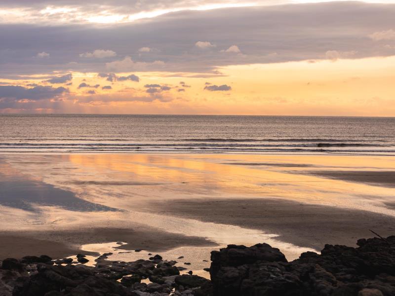Porthcawl - Sker Beach and Pink Bay