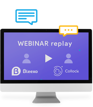 Visuel Webinar Bleexo avec Collock
