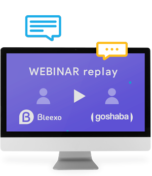 Visuel Webinar Bleexo avec Goshaba