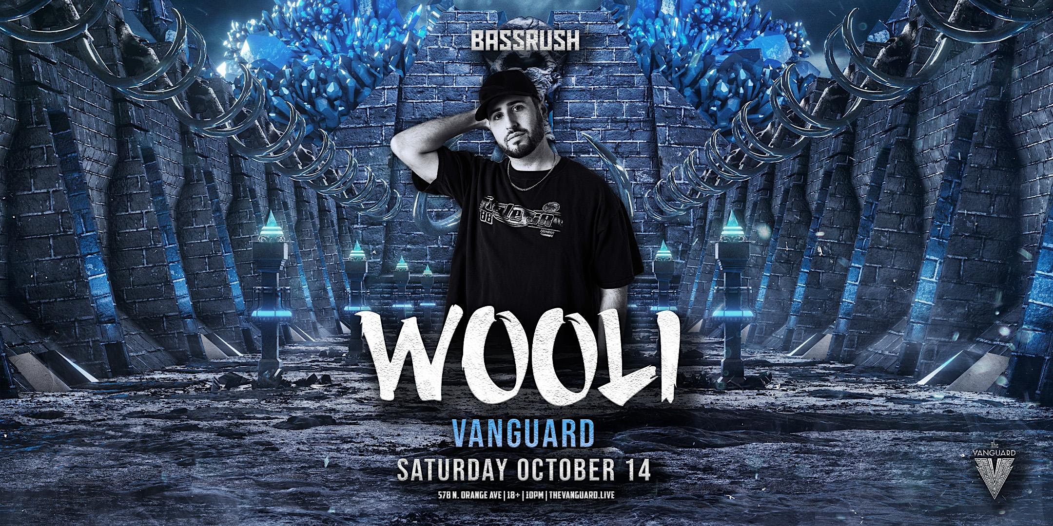 BASSRUSH presents Wooli Oct 14, 2023 The Vanguard