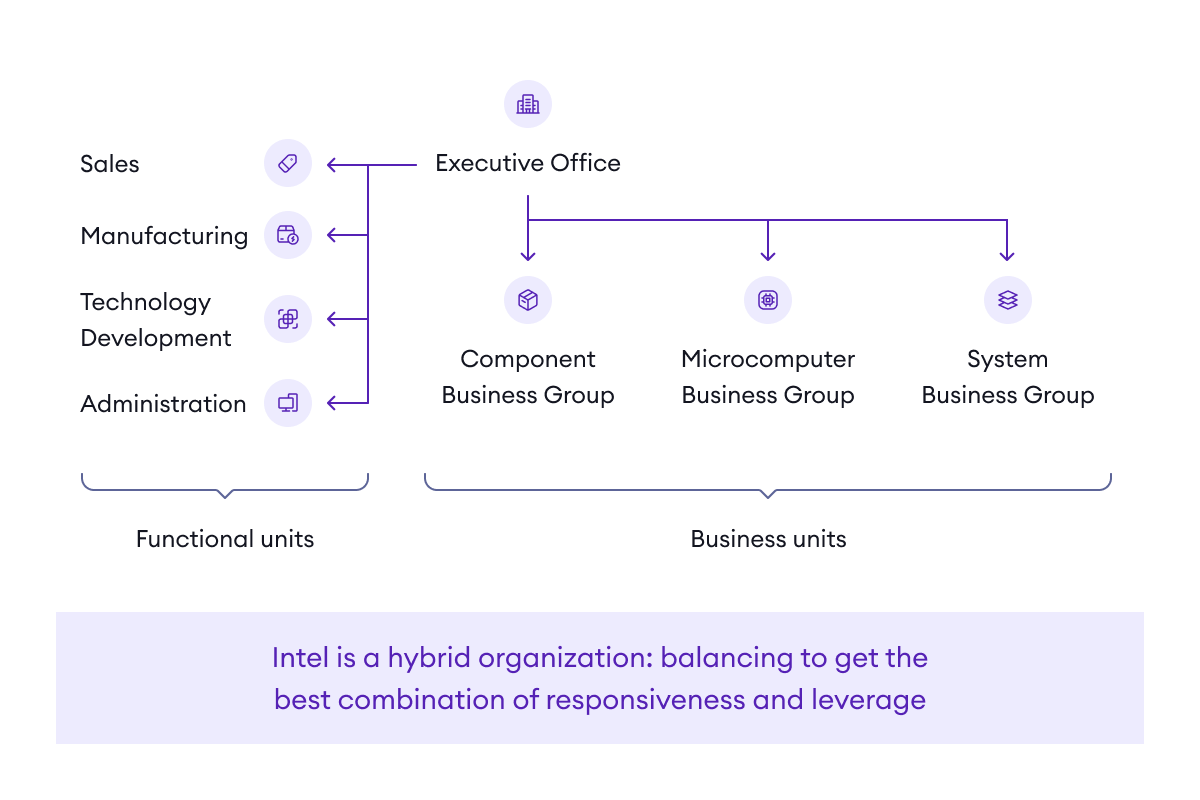 A hybrid organization