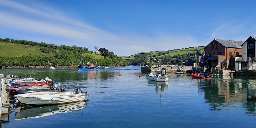 Crab Shed quayside seafood restaurant on Devon's beautiful