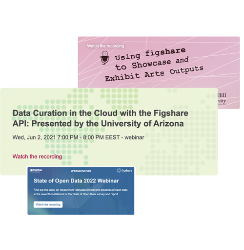 Join the Figshare mailing list