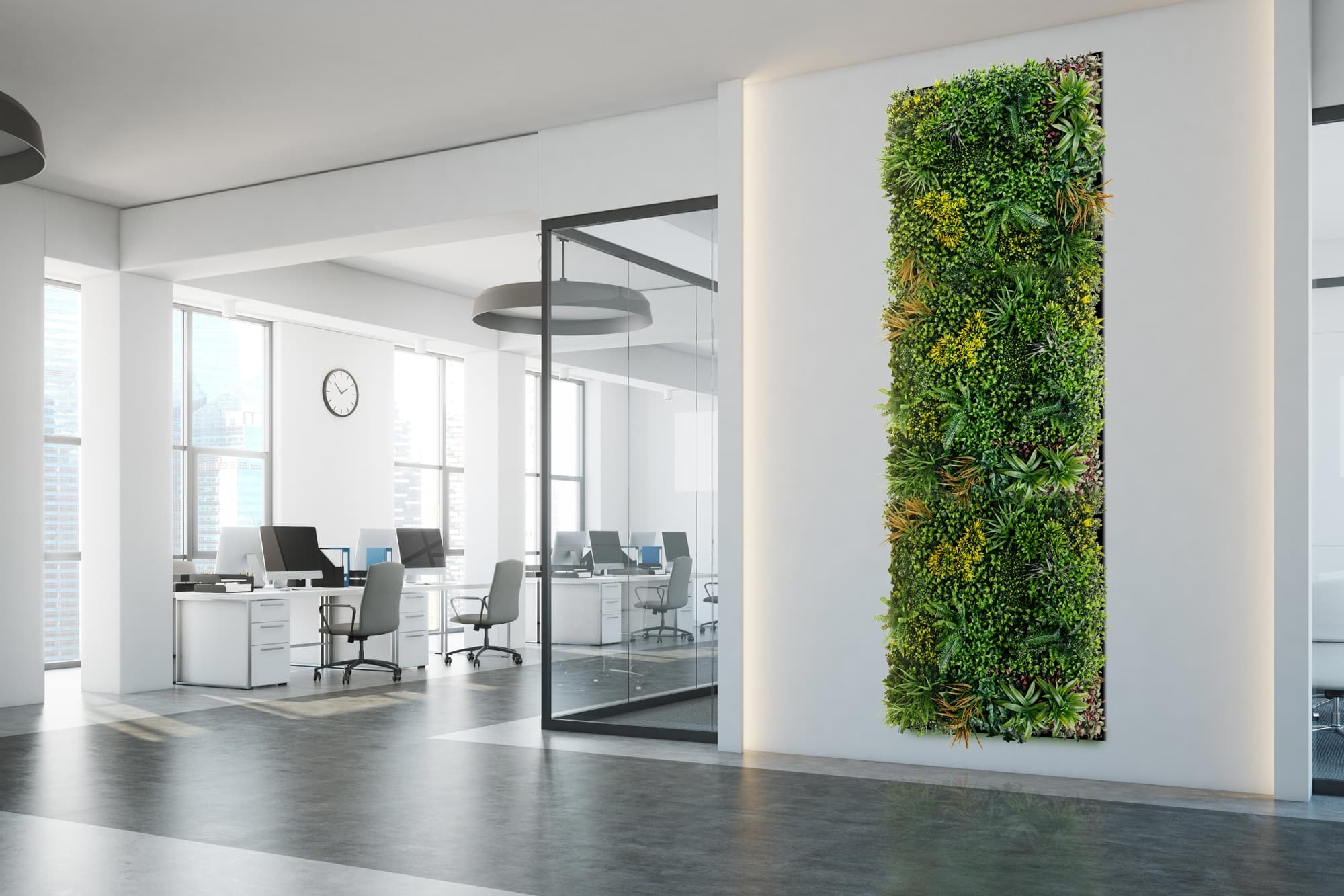 'Secret Garden' Artificial Plant Wall Panel