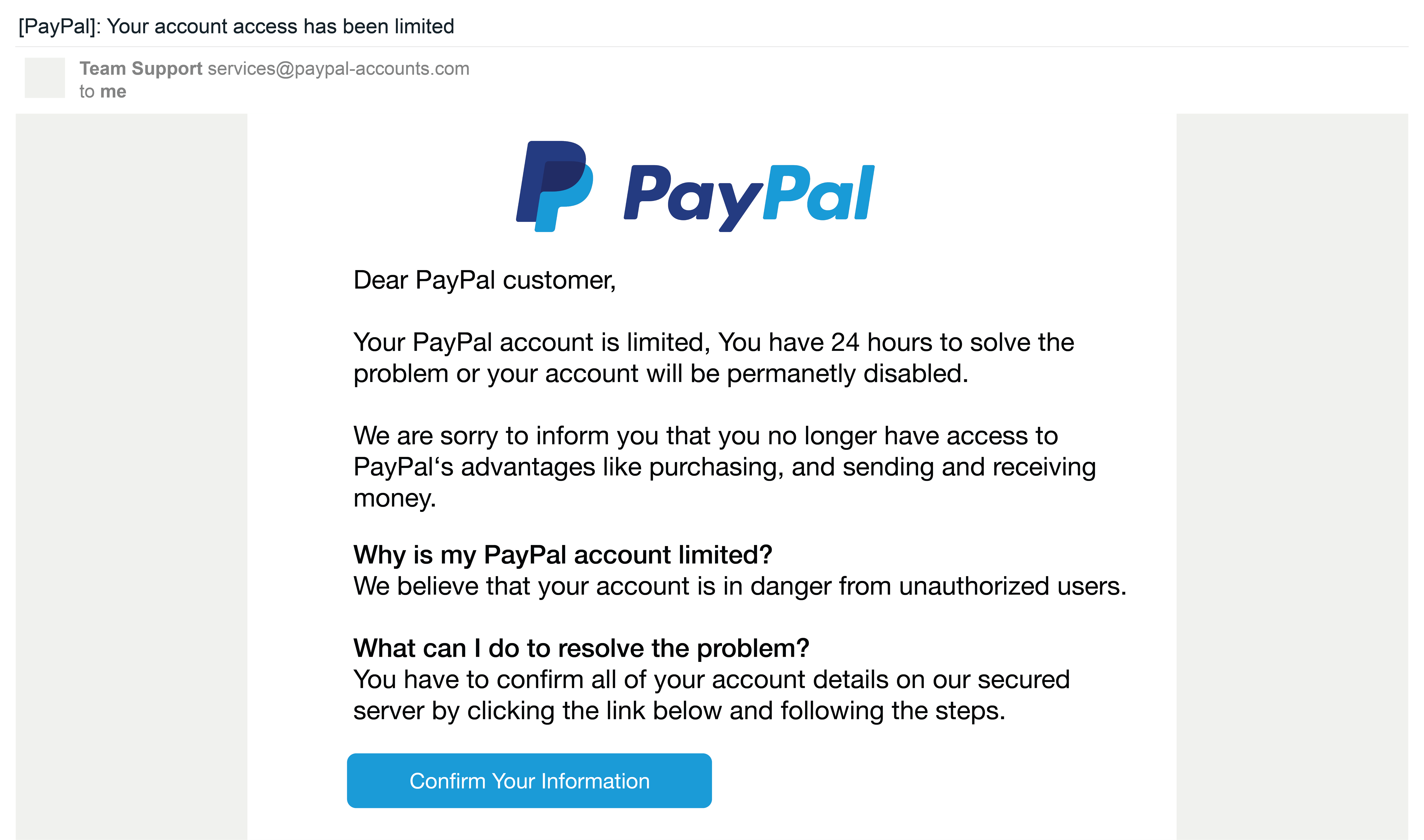 Phishing Paypal Phishing Paypal