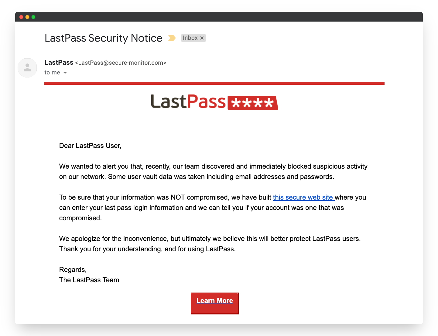 Free Phishing Email Templates