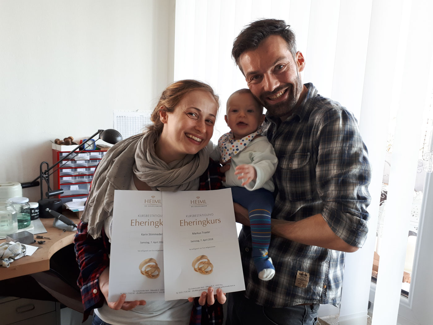 Eheringe & mehr von "Goldschmiede Heiml"