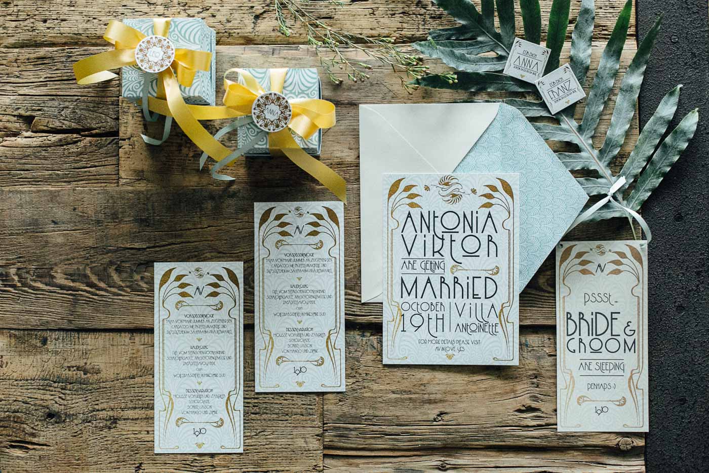 Hochzeitspapeterie "deliciouswedding"