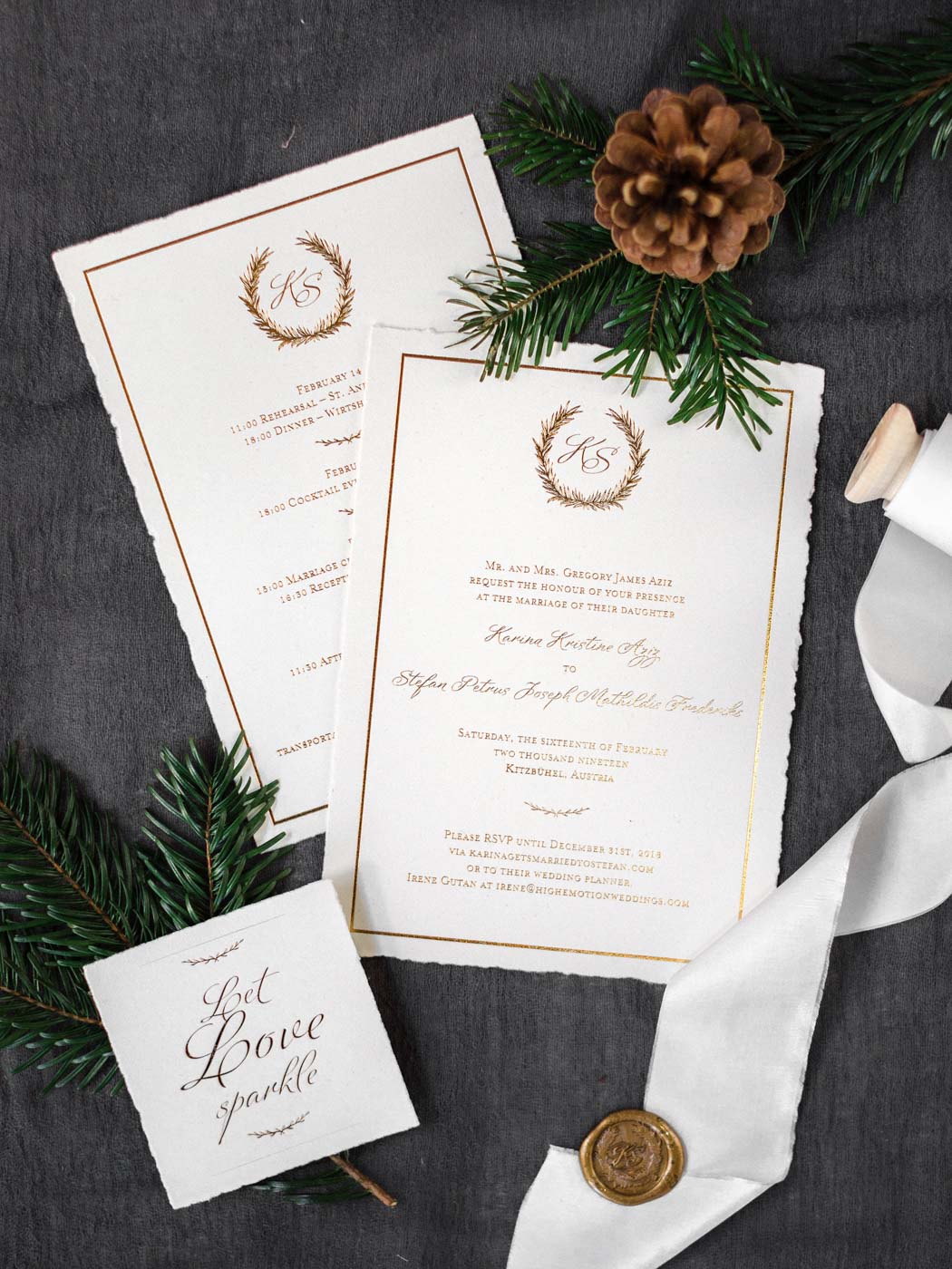 Hochzeitspapeterie "deliciouswedding"