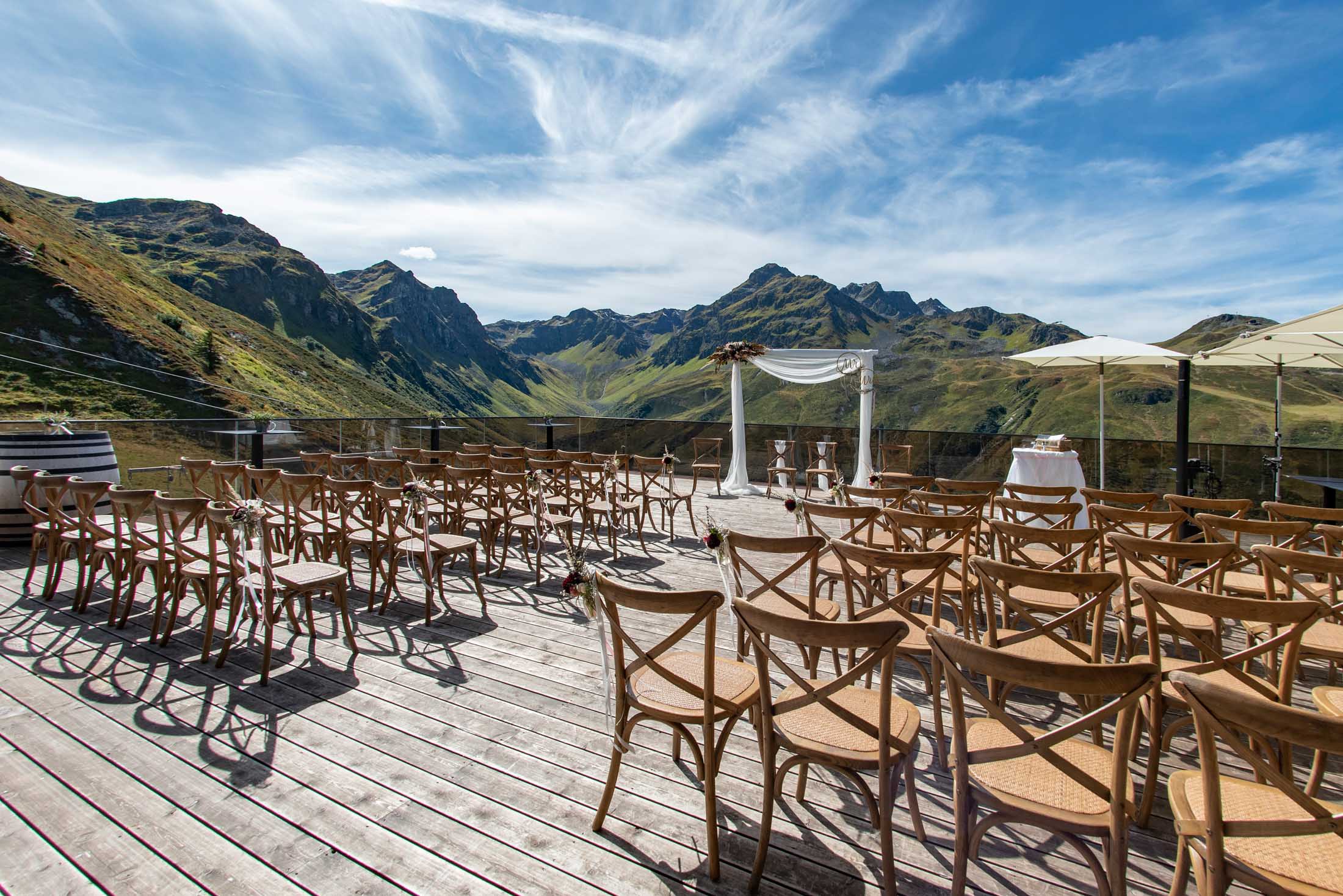 Hochzeitslocation "Silvretta Montafon"
