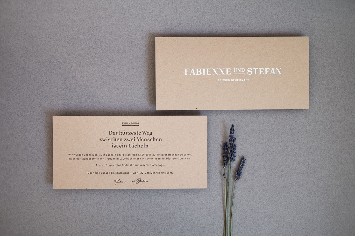 Hochzeitskarten von Simone Angerer