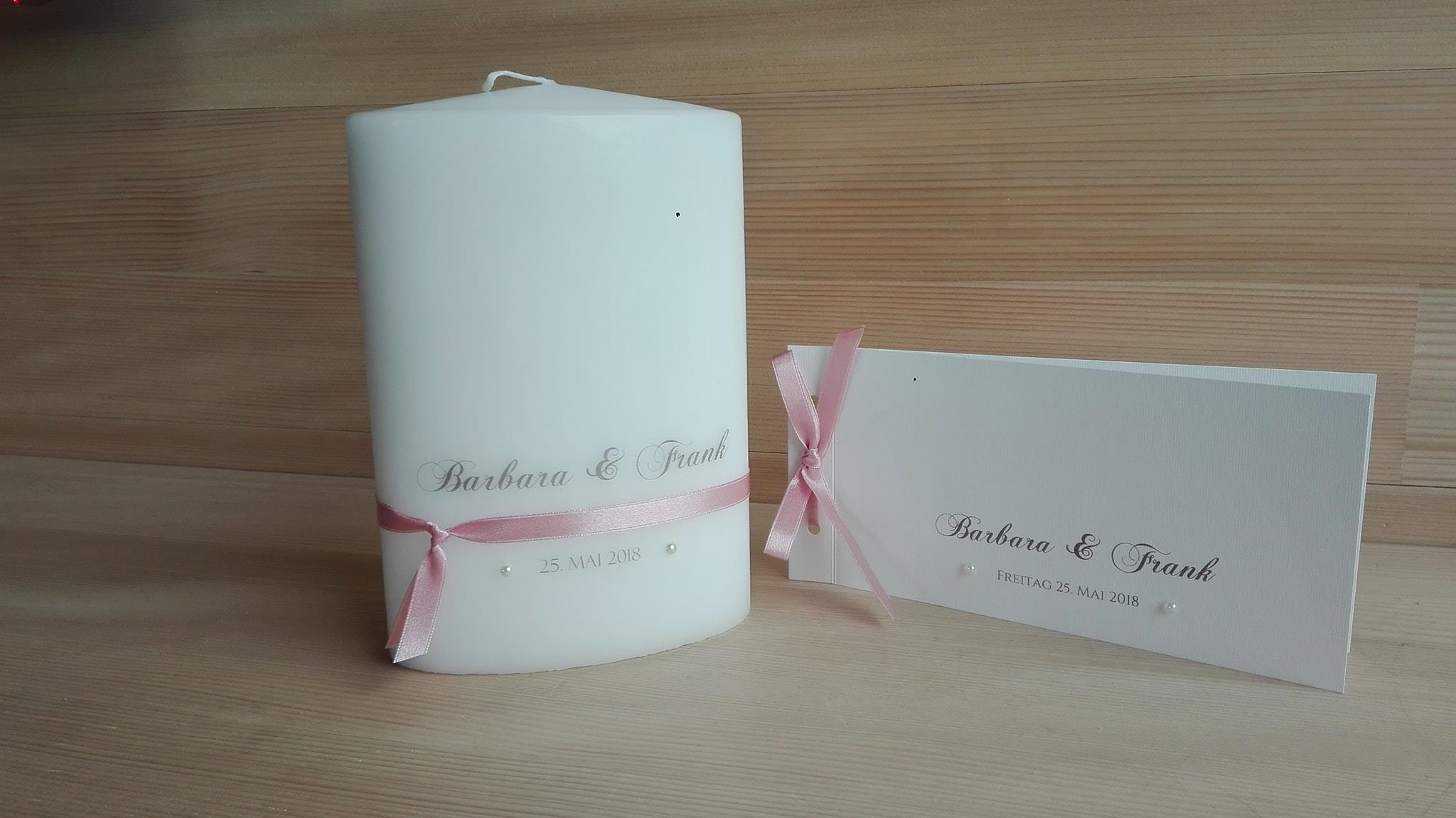 Hochzeitskerzen von Christiane Hammerer