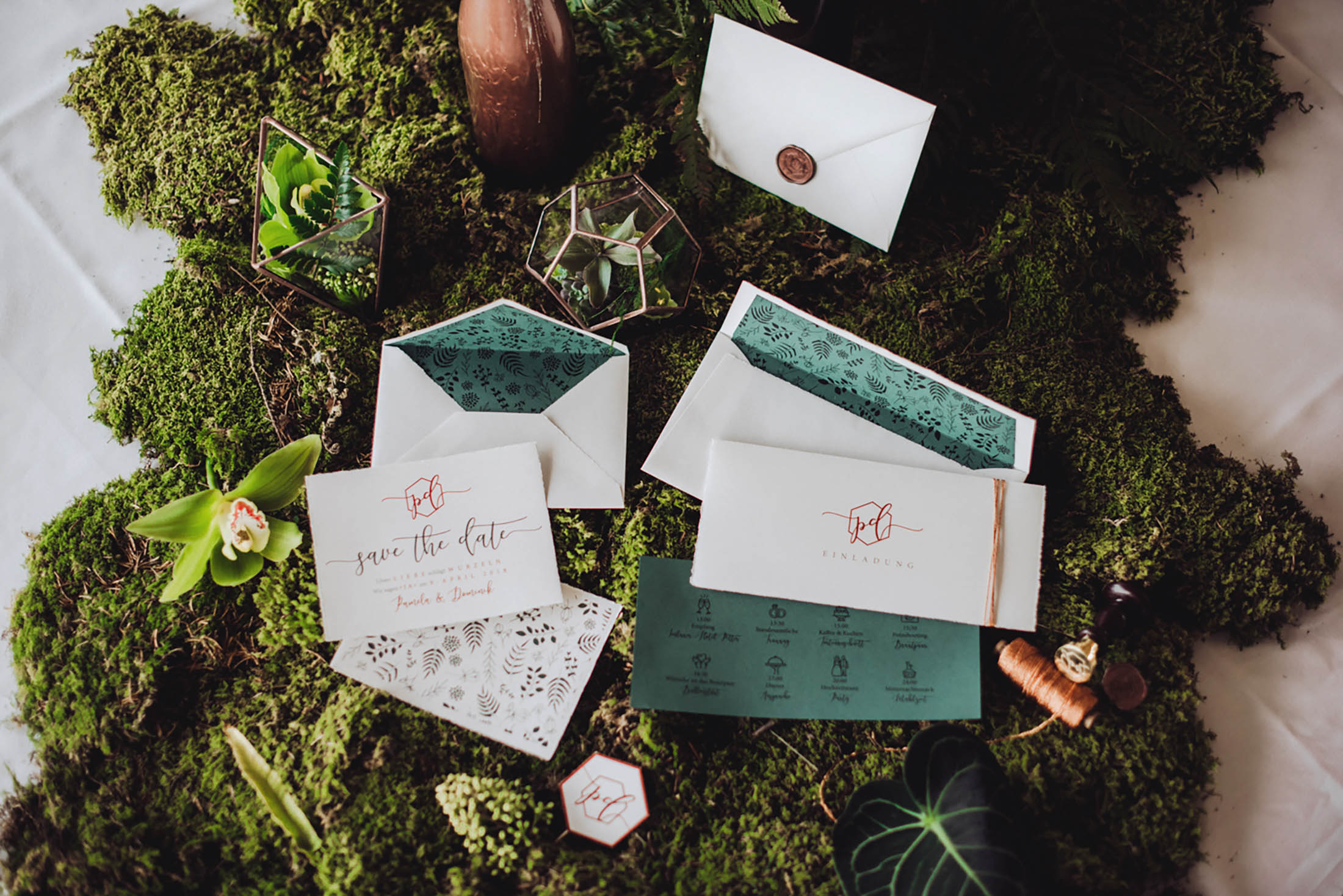 HERZanHERZ | Individuelle Hochzeitspapeterie