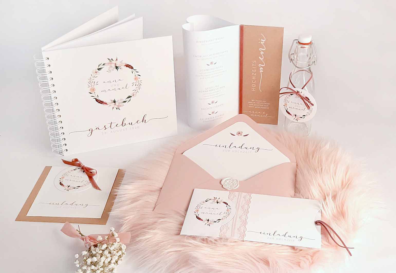 Sterndruck | Hochzeitspapeterie