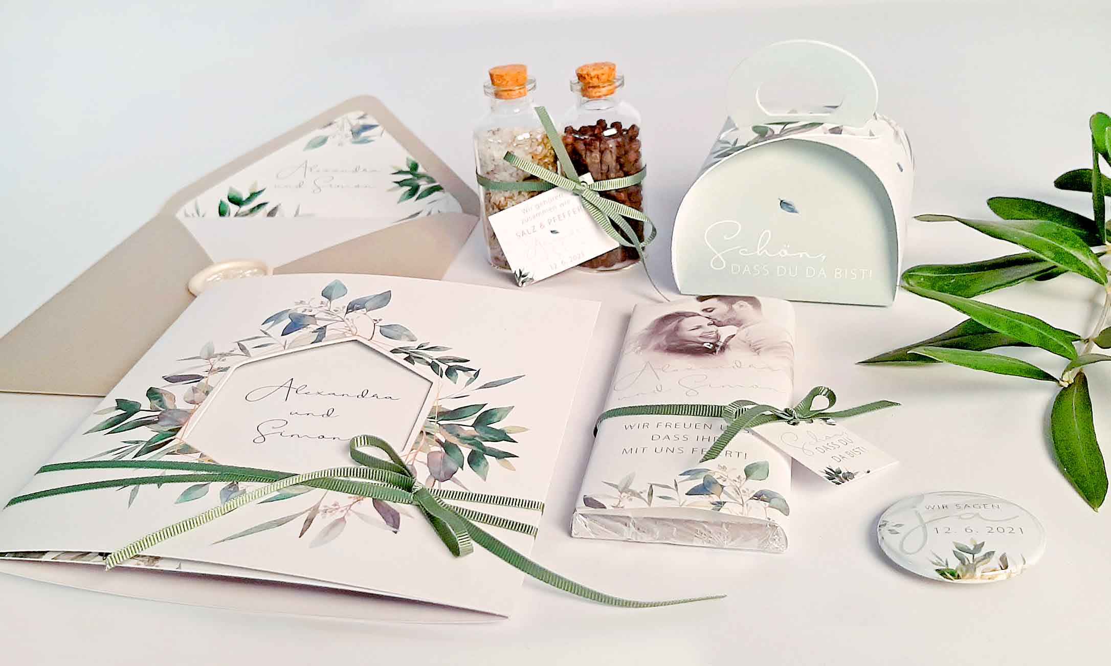 Sterndruck | Hochzeitspapeterie