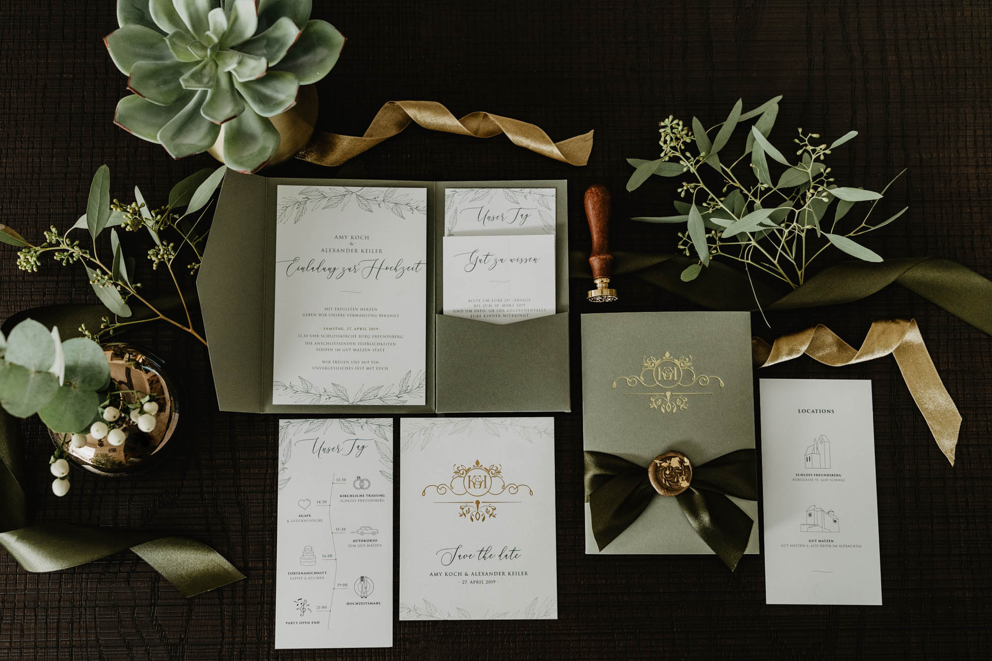 Ariane Frötscher | Hochzeitspapeterie
