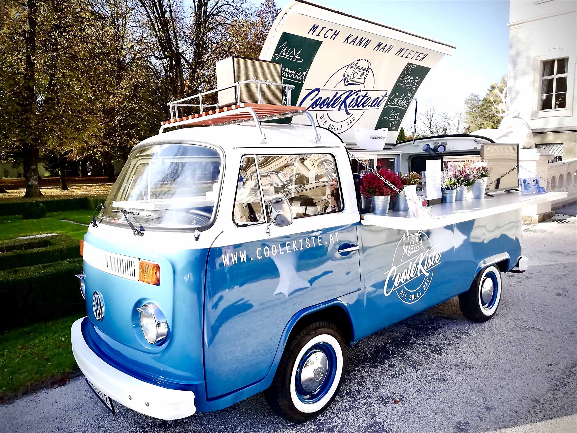 Coole Kiste – Die Bulli-Bar für eure Hochzeit