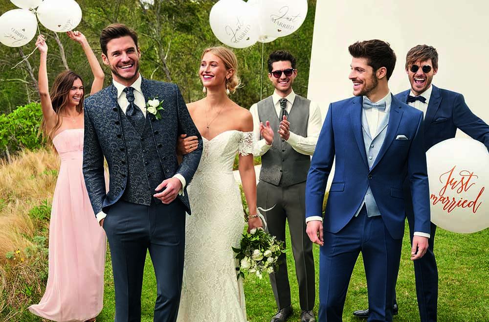 Hochzeitsanzüge von Modehaus Mayer