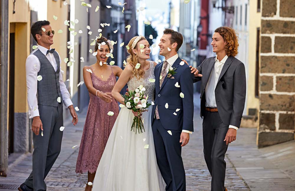 Hochzeitsanzüge von Modehaus Mayer