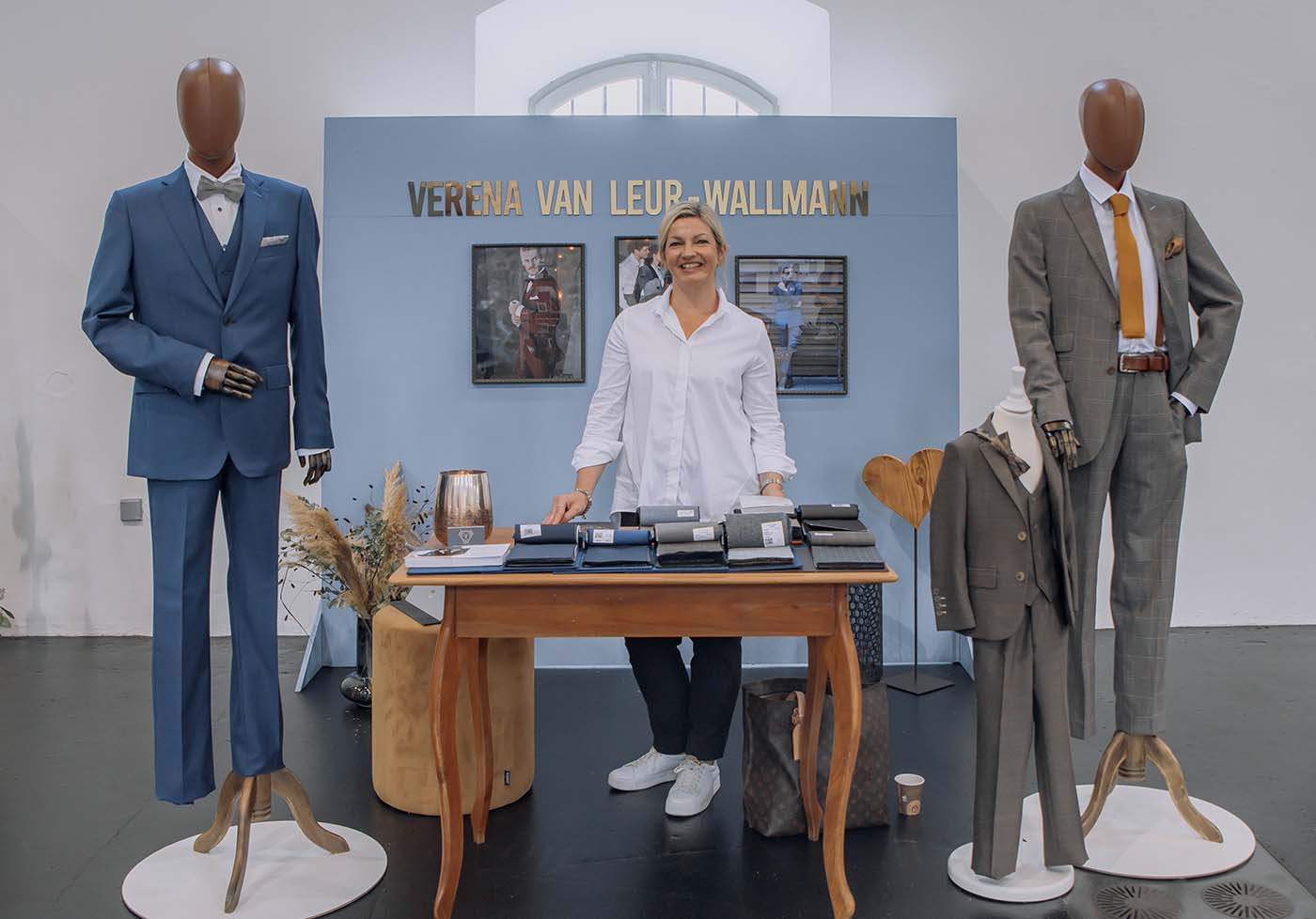 Maßanzüge von Verena van Leur-Wallmann