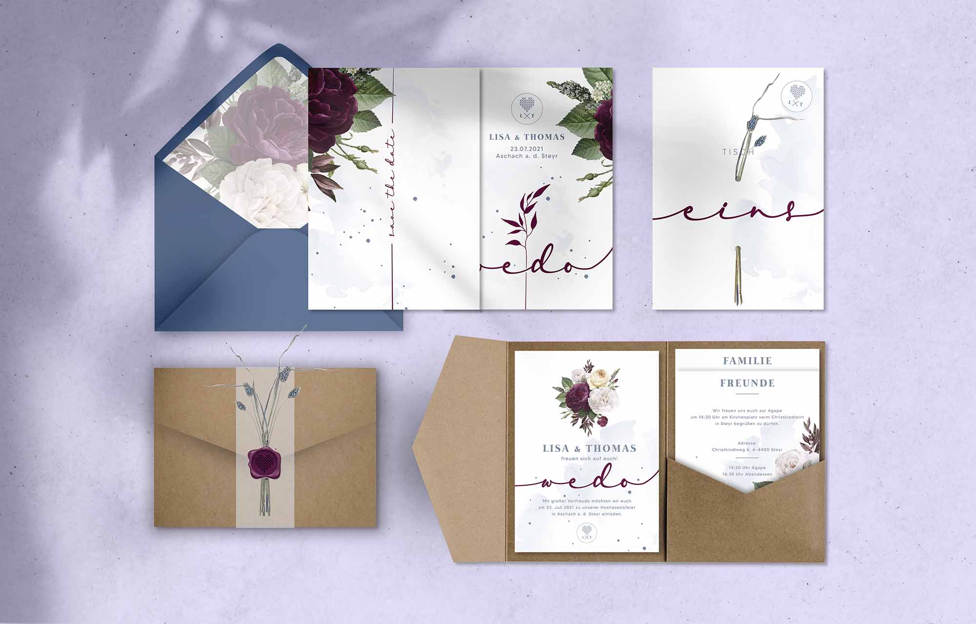 Feuer & Flamme | Hochzeitspapeterie