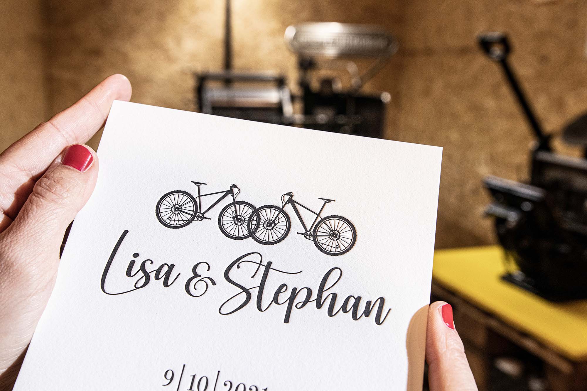 Hochzeitspapeterie von Herzdame Letterpress