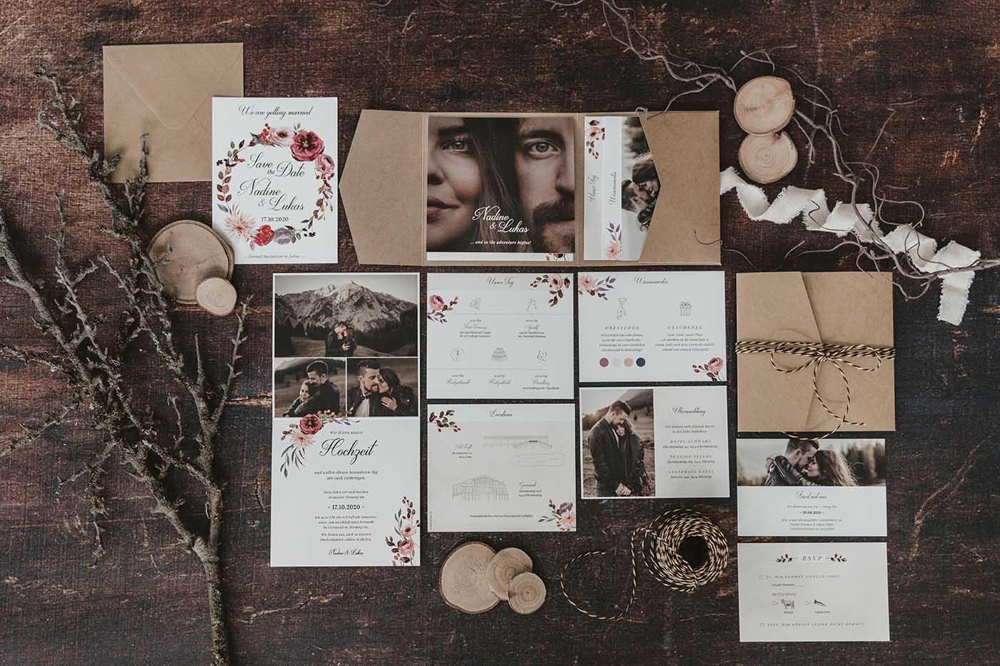 Ariane Frötscher | Hochzeitspapeterie