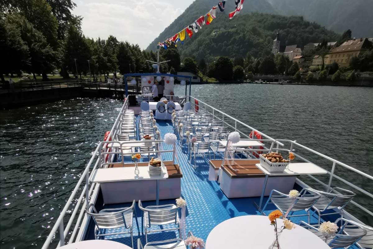 Hochzeitslocation "Schifffahrt Loidl"