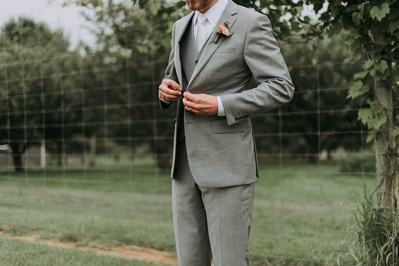 Hochzeitsanzug: Farbe, Stil & Mut