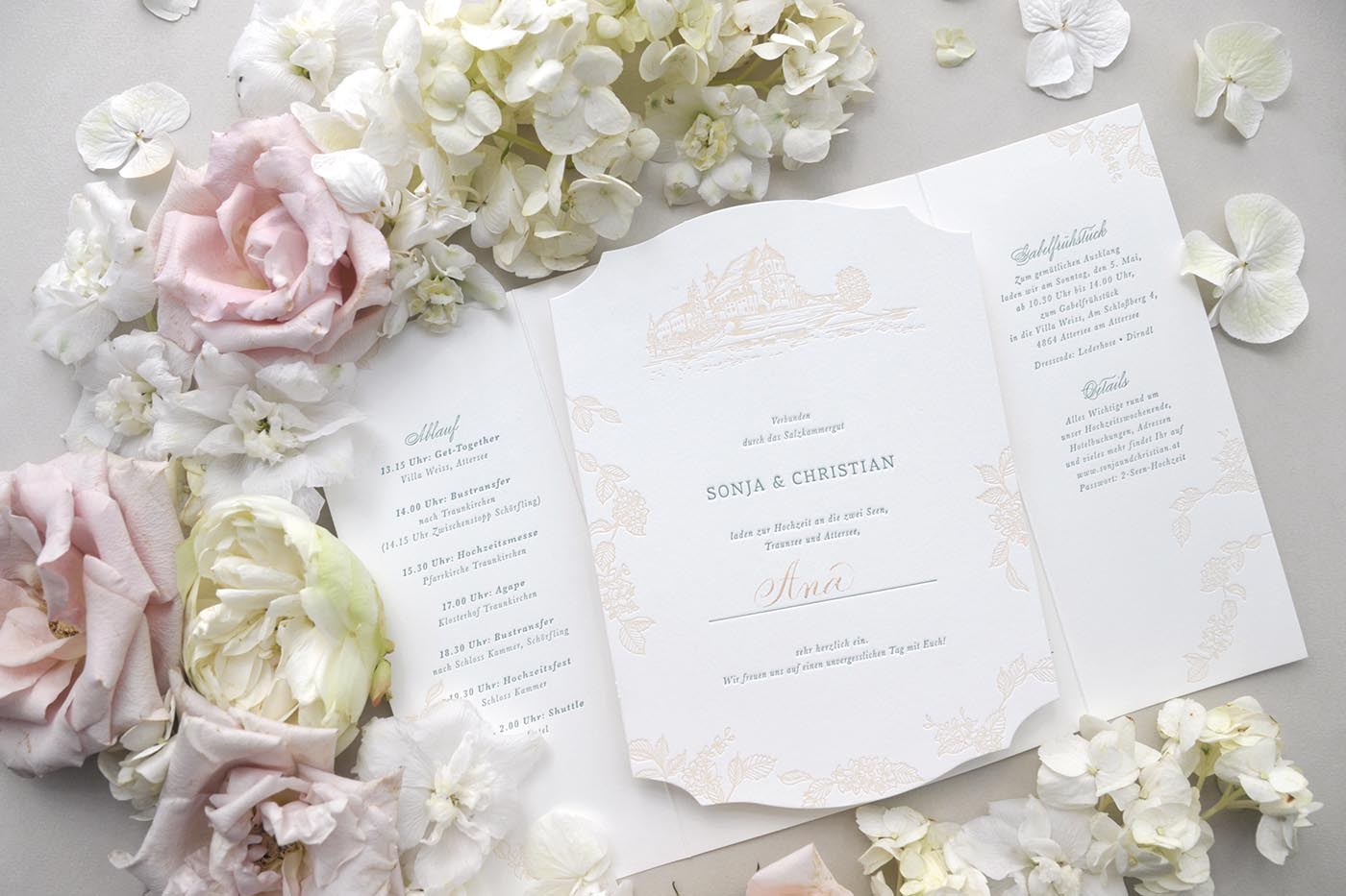Hochzeitspapeterie "Carissimo Letterpress"