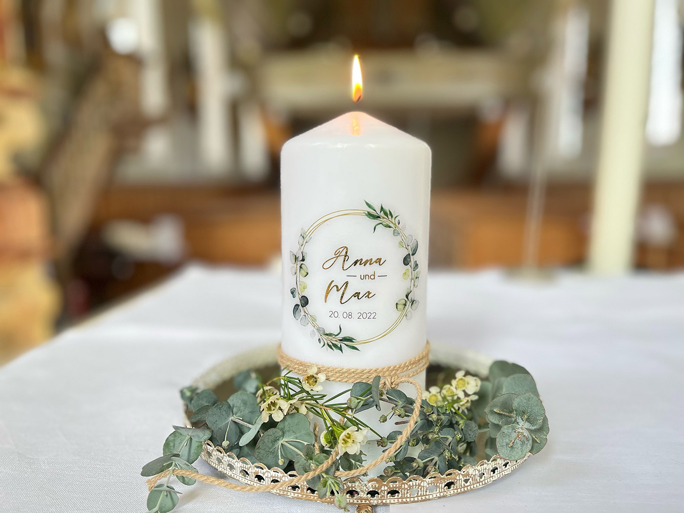 Hochzeitskerzen von Christiane Hammerer