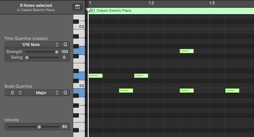 scale quantize