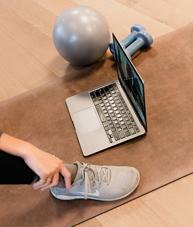 Virtual Physical Therapy setup
