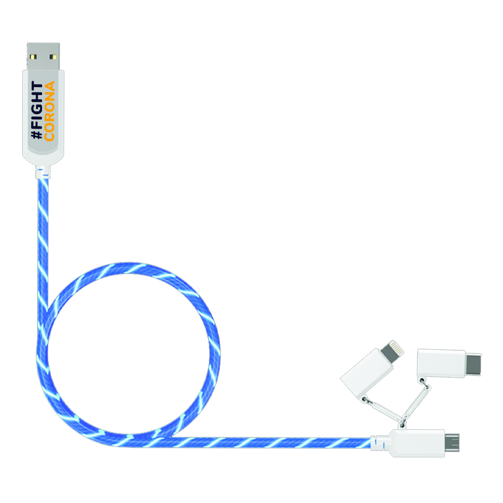 Smart laddare (USB-C/iPhone/Samsung)