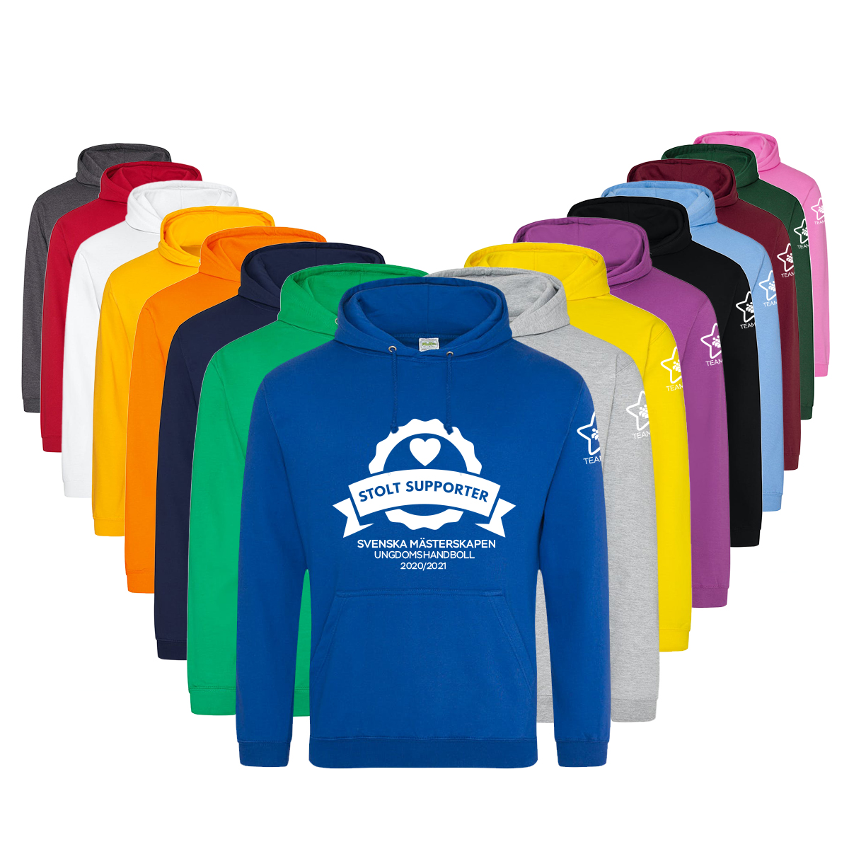 USM Hoodie - Supporter "Hjärta"