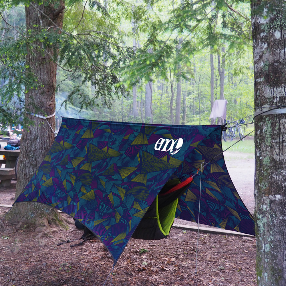 ENO ProFly tarp – Print Tribal Retro BEREDD WillShop Tarp – Big Agnes Onyx UL BEREDD WillShop