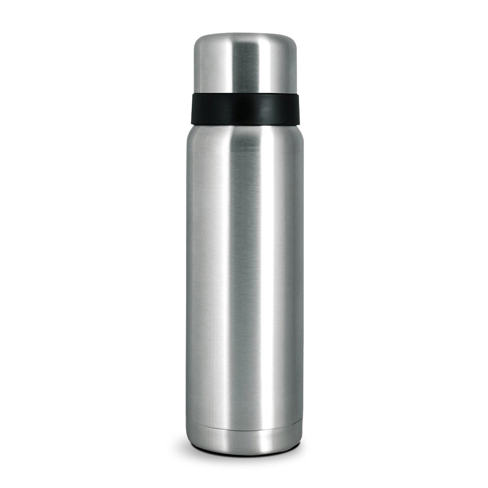 Termos 1 liter borstad - Vildmark Kompakt