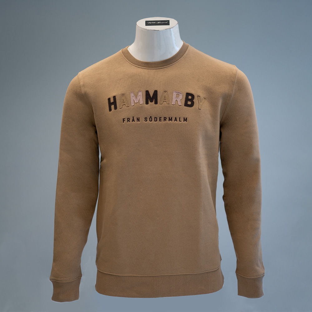 Hammarby Sweatshirt med ditsytt "HAMMARBY" (Unisex)
