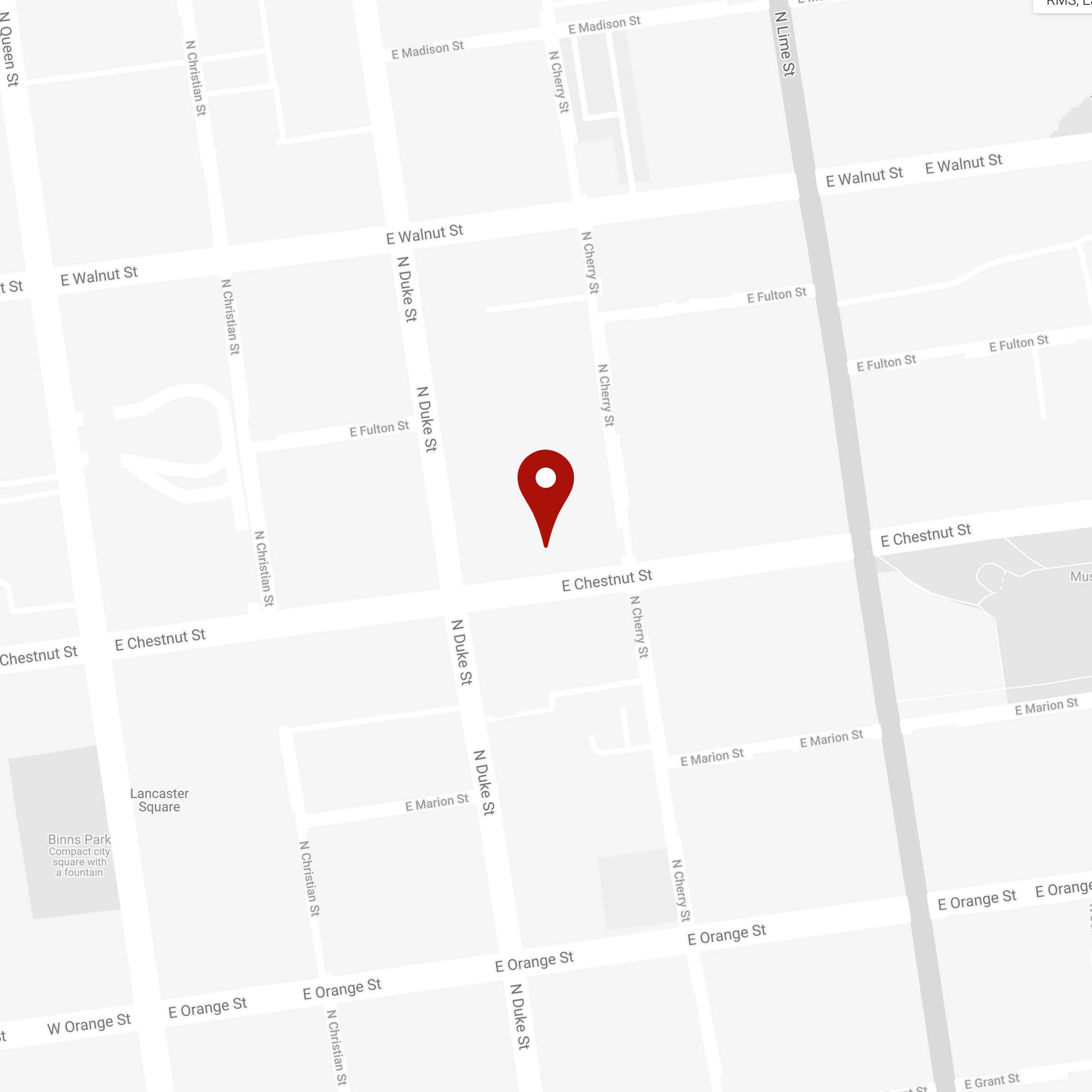 map showing RMS office location