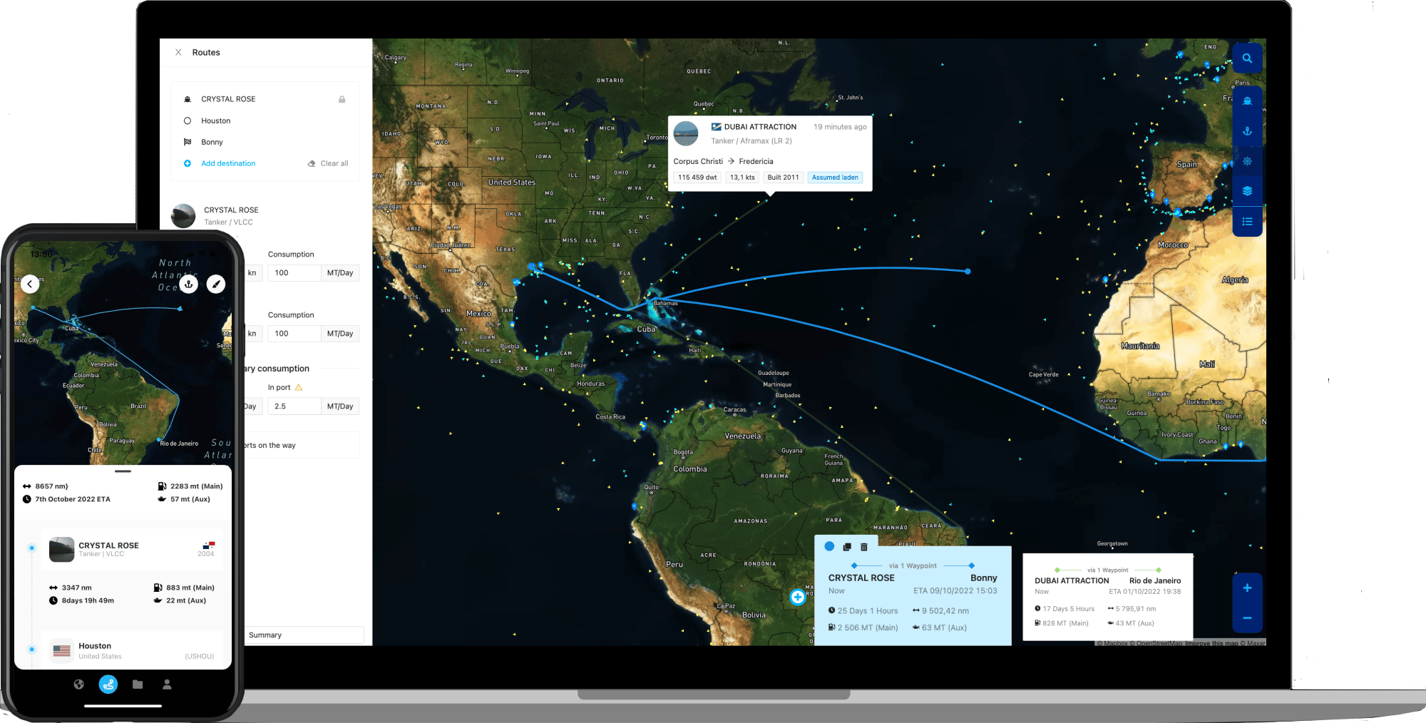 Sea Route And Distance Map OpenSeaMap FQDA