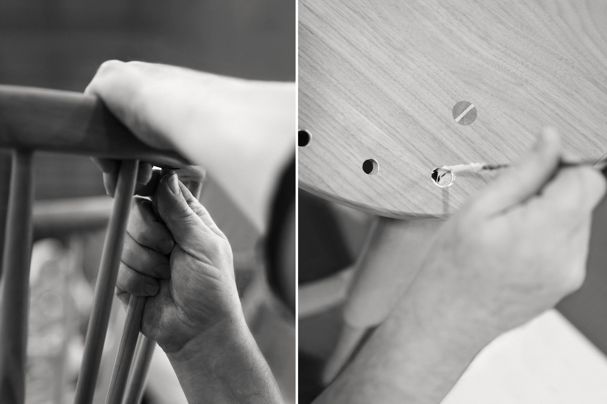 L. Ercolani by Ercol Ercol Quaker Chair with Arms GOOD FORM