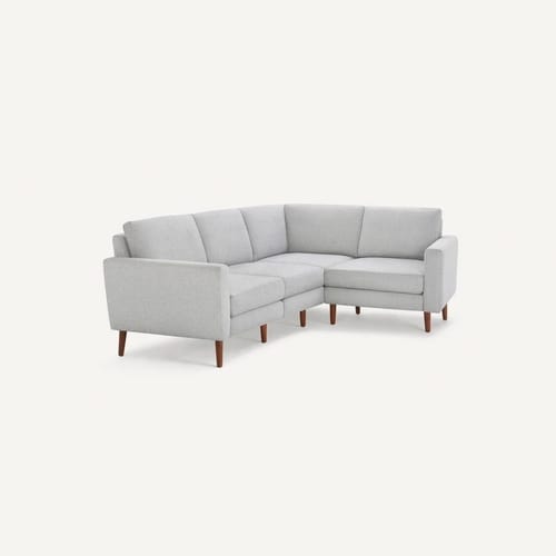 We Tested Burrow's Velvet Nomad Couch Here's What You Need to Know