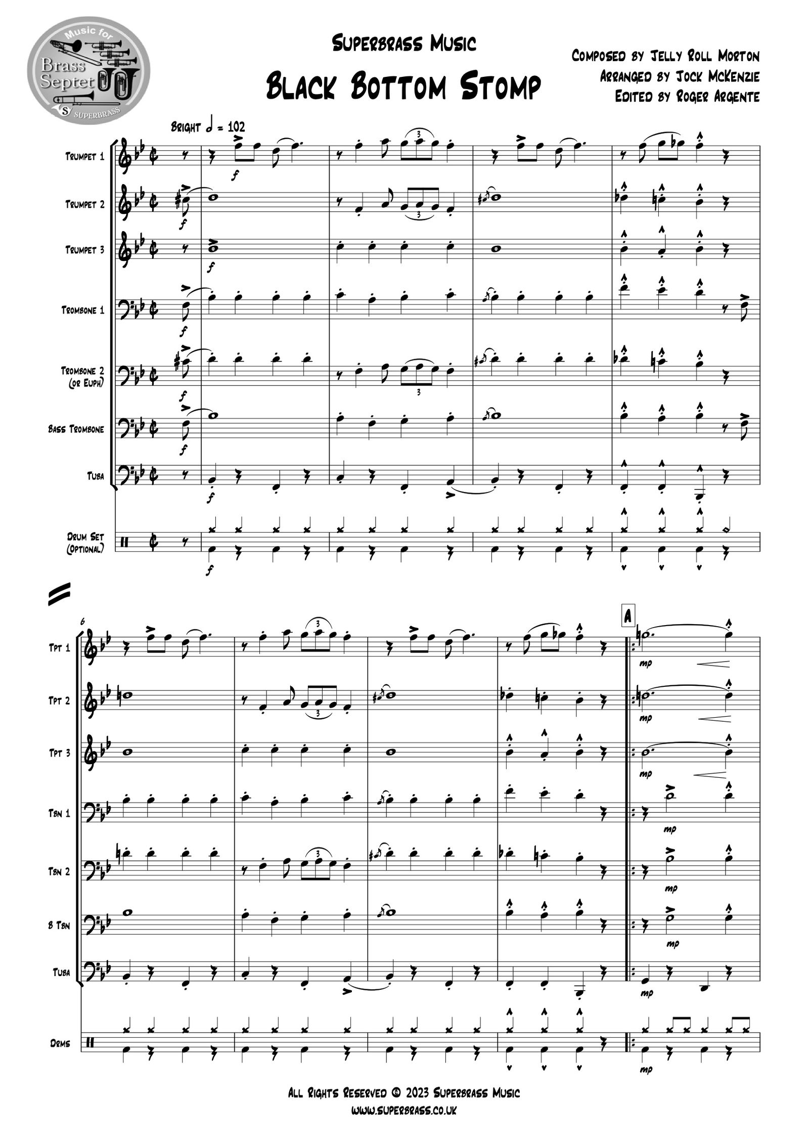 Black Bottom Stomp: Superbrass Music