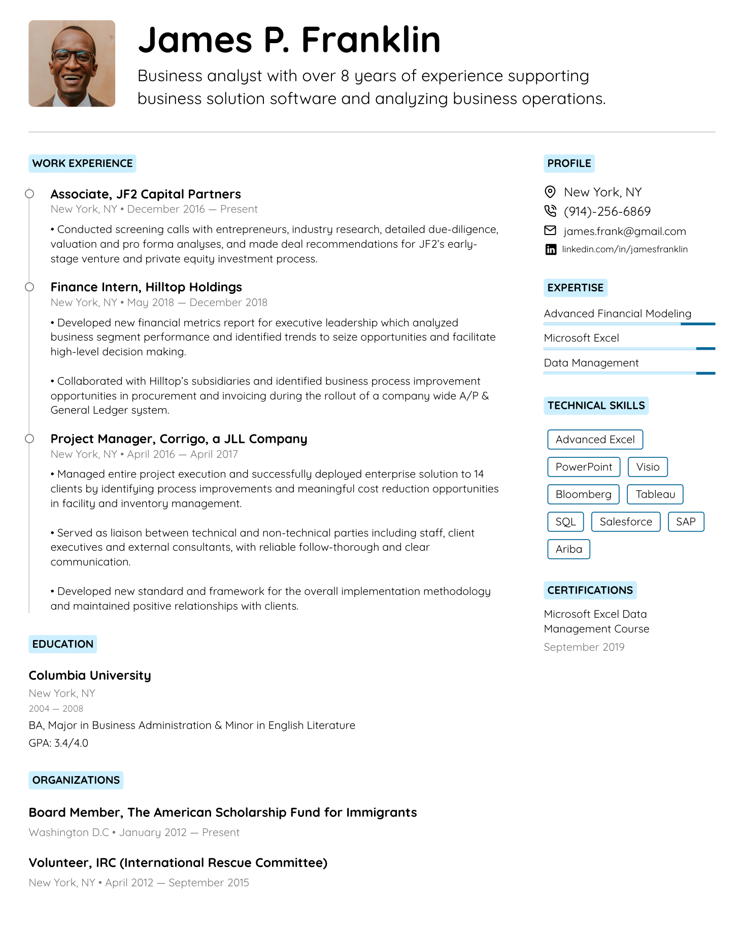 Best Resume Templates For 2021 PDF Downloadable 