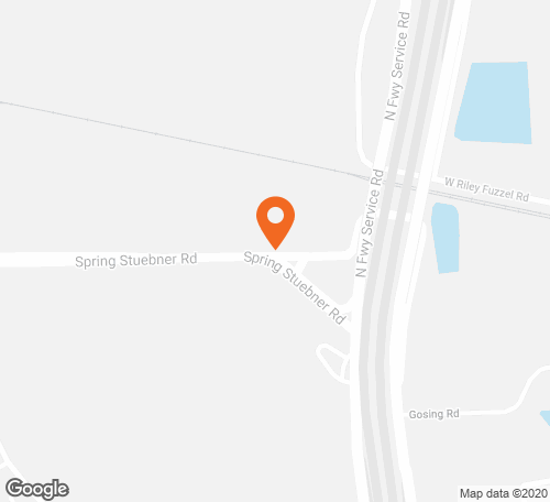 Map with pin at this location