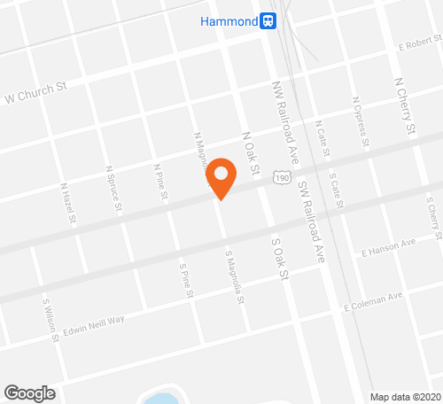Map with pin at this location