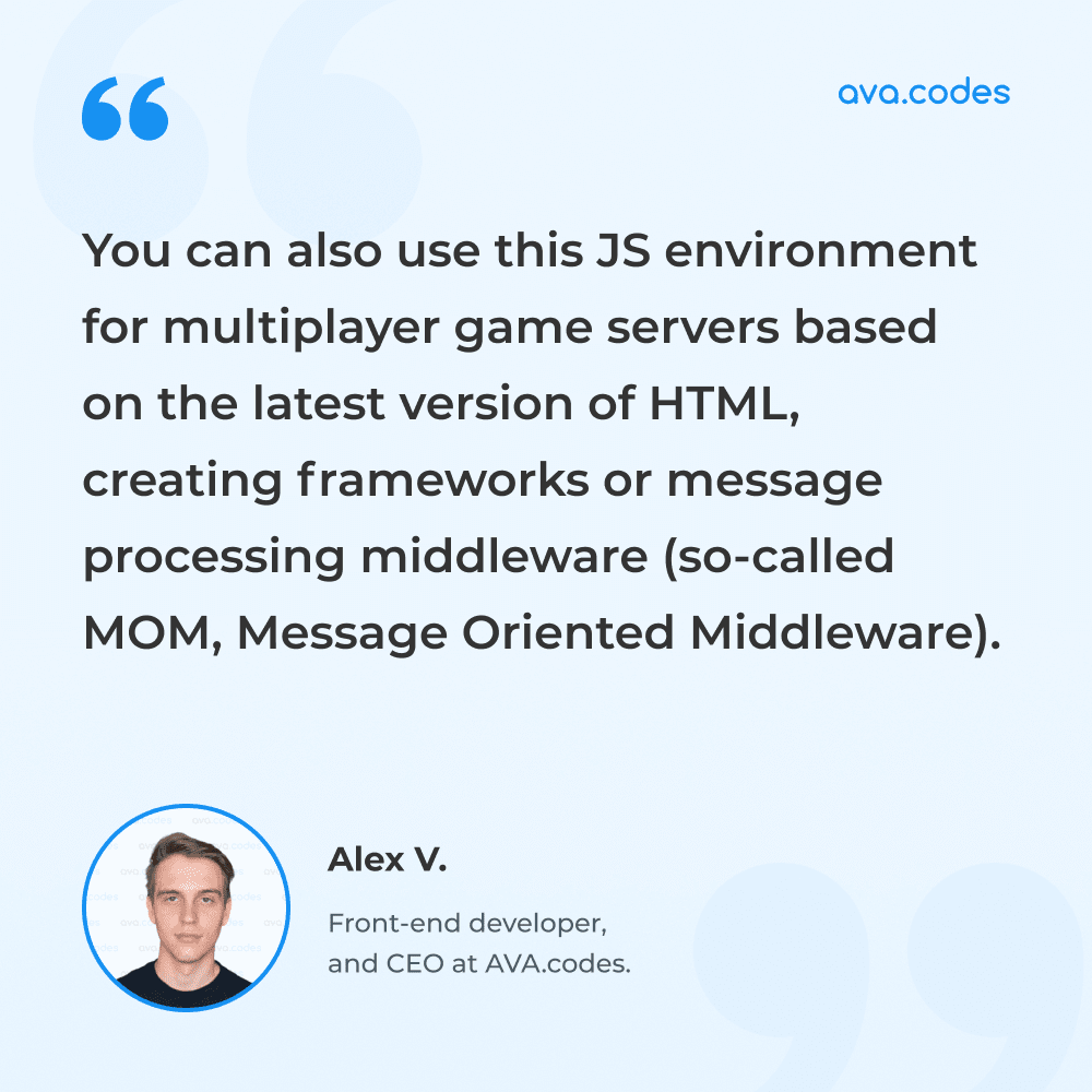 AVA.codes developer's quote 3