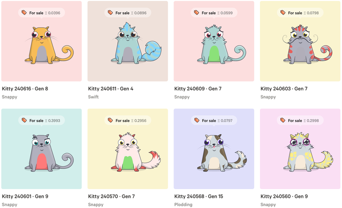 Crypto Kitties