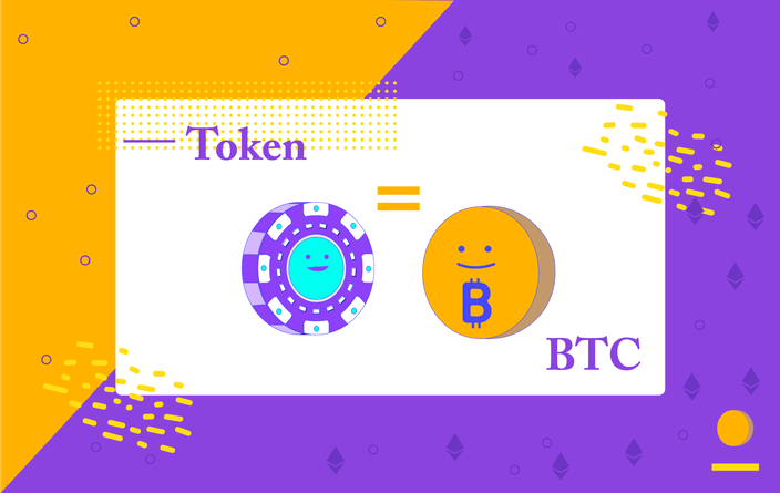 Relación entre tokens y criptomonedas